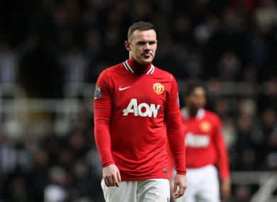 Rooney has been off form of late.