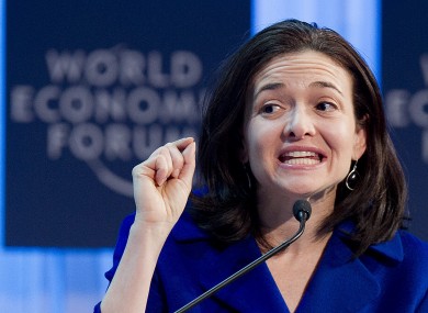 Facebook's COO Sheryl Sandberg - considered the site's