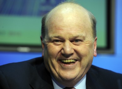 Michael Noonan laughing at something unrelated last November.