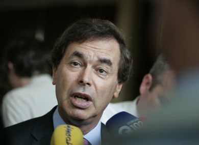 Justice Minister Alan Shatter