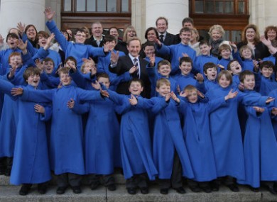 Boys of the Palestina Choir are to perform at the Congress