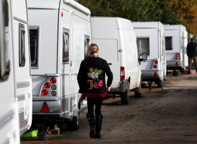 File photo of a caravan park