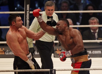 Klitschko defeated Chisora on points.