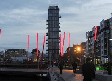 The Alte Vetro building at Grand Canal Dock is one of Dublin's best-known NAMA properties.