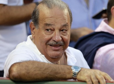 Happy days for Mexican billionaire Carlos Slim