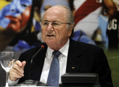 FIFA President Sepp Blatter has been a well-known critic of goalline technology in the past.
