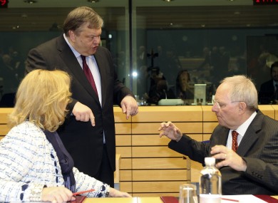 Finance ministers meet in Brussels today on the margins of an EU leaders summit.