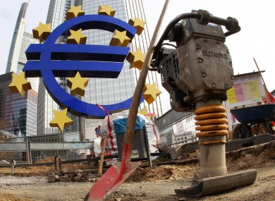 A deal on reducing the cost of Ireland's banking debt is under construction. (Get it?)