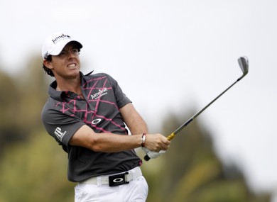 Rory McIlroy is no longer world number one.