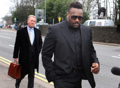 Chisora was banned indefinitely last month, after his brawl with Haye.