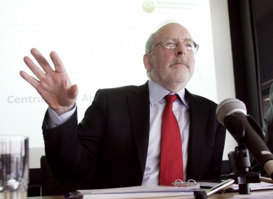 Patrick Honohan had reportedly told TDs that while he would attending a meeting, he was not available to attend before the first promissory note repayment was due.