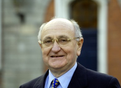 Gerry Collins served as Minister for Justice during 1977 and 1981, and again between 1987 and 1989.