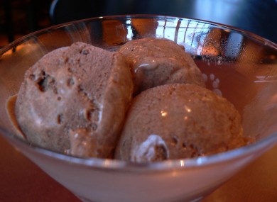 Chocolate ice cream: like heroin, basically.