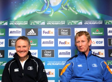 Joe Schmidt and Leo Cullen know how daunting a semi-final at Twickenham would be