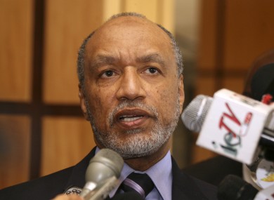 Bin Hammam received the ban last July.