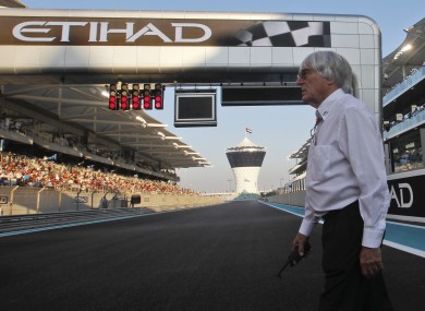 Bernie Ecclestone: ask the teams.