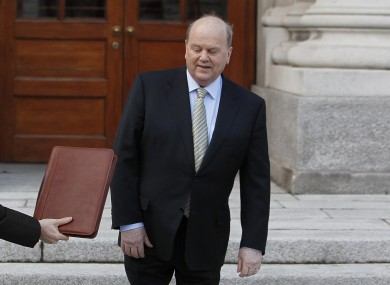 Michael Noonan could find himself being handed another Budget document later this year.