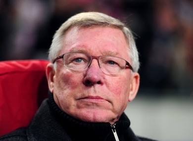 Alex Ferguson: still all to play for.