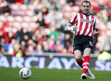 Ireland defender John O'Shea is expected to return for Sunderland this weekend.