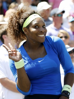 Serena Williams: in demand ahead of London Games.