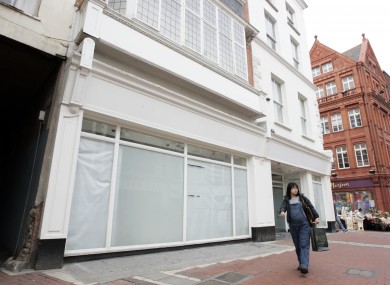 A formerly derelict retail unit on Grafton Street. With no local taxation income, councils were reliant on development as a form of revenue, An Taisce has suggested.