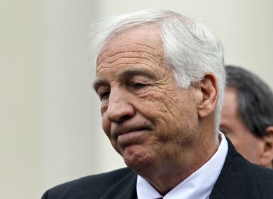 Sandusky is currently confined to his State College home.