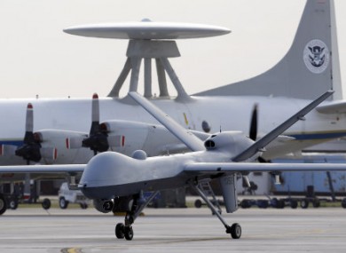 File photo of a US Predator drone.