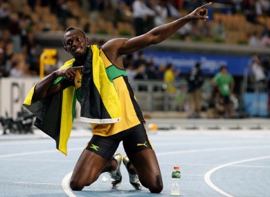 Usain Bolt: aiming for more gold in London.