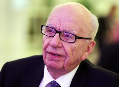 Rupert Murdoch was