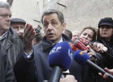 French President Nicolas Sarkozy.