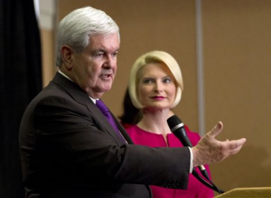 Newt and Callista Gingrich.