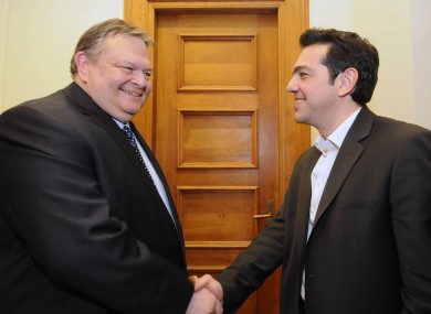 Evangelos Venizelos and Alexis Tsipras will meet later today, with a second general election now highly likely.