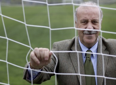 Spain coach Vicente del Bosque.