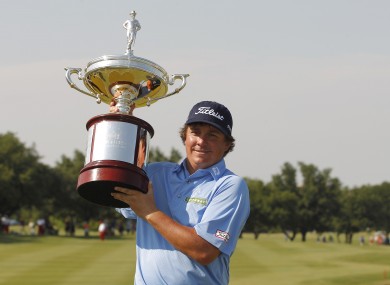 Dufner won the PGA Byron Nelson Championship on Sunday.