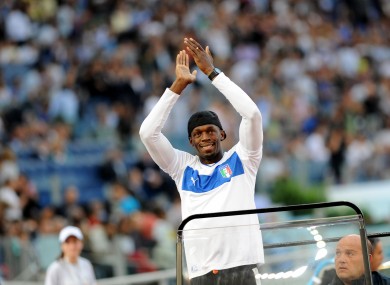 Bolt beat his time set earlier this month in Kingston by six hundredths of a second.