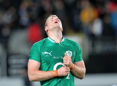 Jamie Heaslip reflects on a comprehensive defeat.