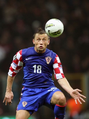 Olic in action against Turkey during their Euro 2012 play-off.