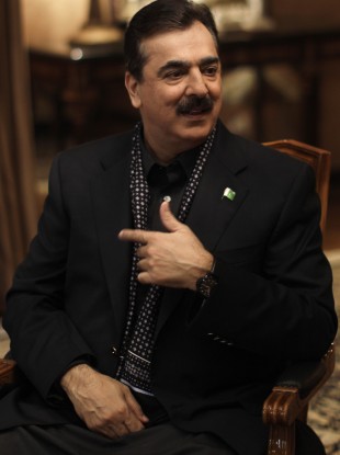 Yousuf Raza Gilani (File)