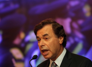 Justice Minister Alan Shatter