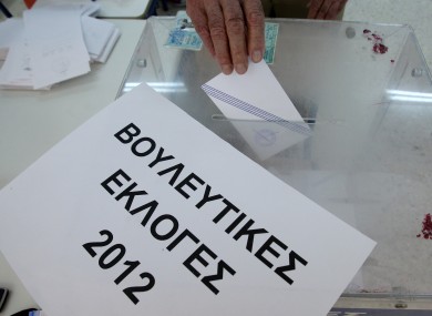 Lucky Greece: they got special 'Parliamentary Elections 2012' ballot boxes made up, and now they'll get to use them twice.
