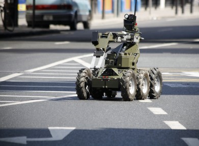 Bomb disposal squad equipment (File photo)