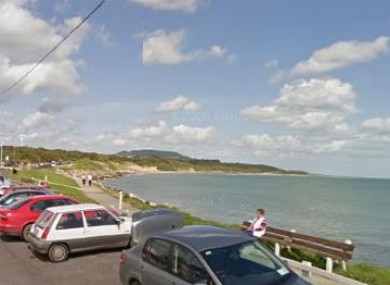Google Maps image of the Courtown Harbour area.