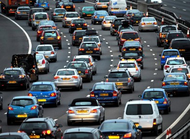Stock photo: traffic congestion in Bristol, UK