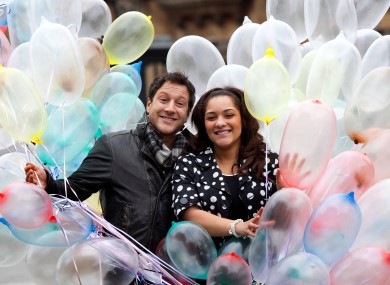 X Factor winner Matt Cardle won't be there though (and hopefully the condoms won't be blown up). This is just a file photo.