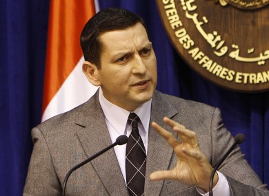 Syria's foreign ministry spokesman Jihad Makdissi said his government could use weapons of mass destruction against enemies - but later sought to water down his remarks.