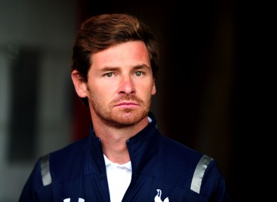 Villas-Boas has not been impressed by Modric's behaviour.
