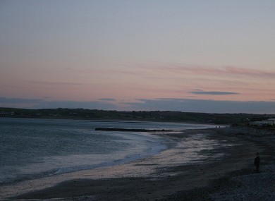 Garryvoe beach in Co Cork.