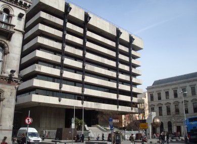 The Central Bank of Ireland in Dublin