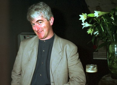 Dermot Morgan in Dublin, 1995.