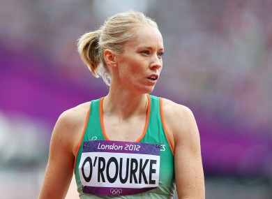 Derval O'Rourke has failed to qualify for tonight's 100m Hurdles Final.